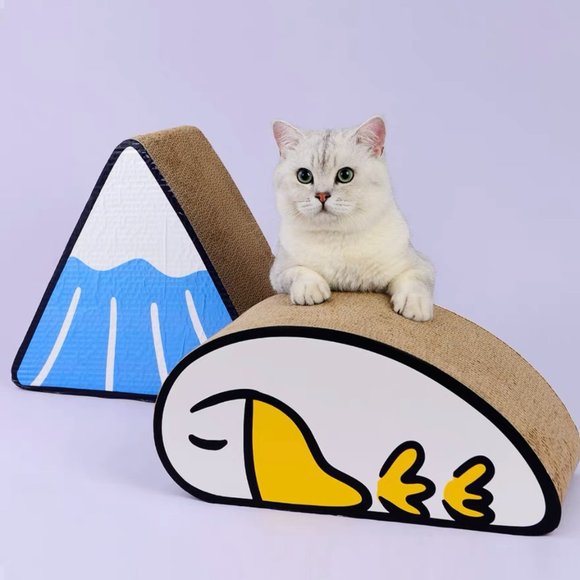 Christmas gift for your cat - Sleepy Goose Cat Scratcher - Picture 1 of 5